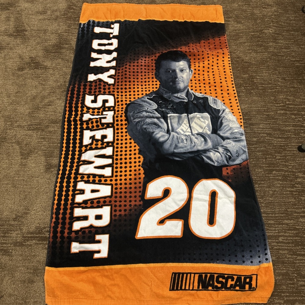 NASCAR‎ HOME DEPOT - Tony Stewart 30"x60" beach towel RN#67227  SKU15